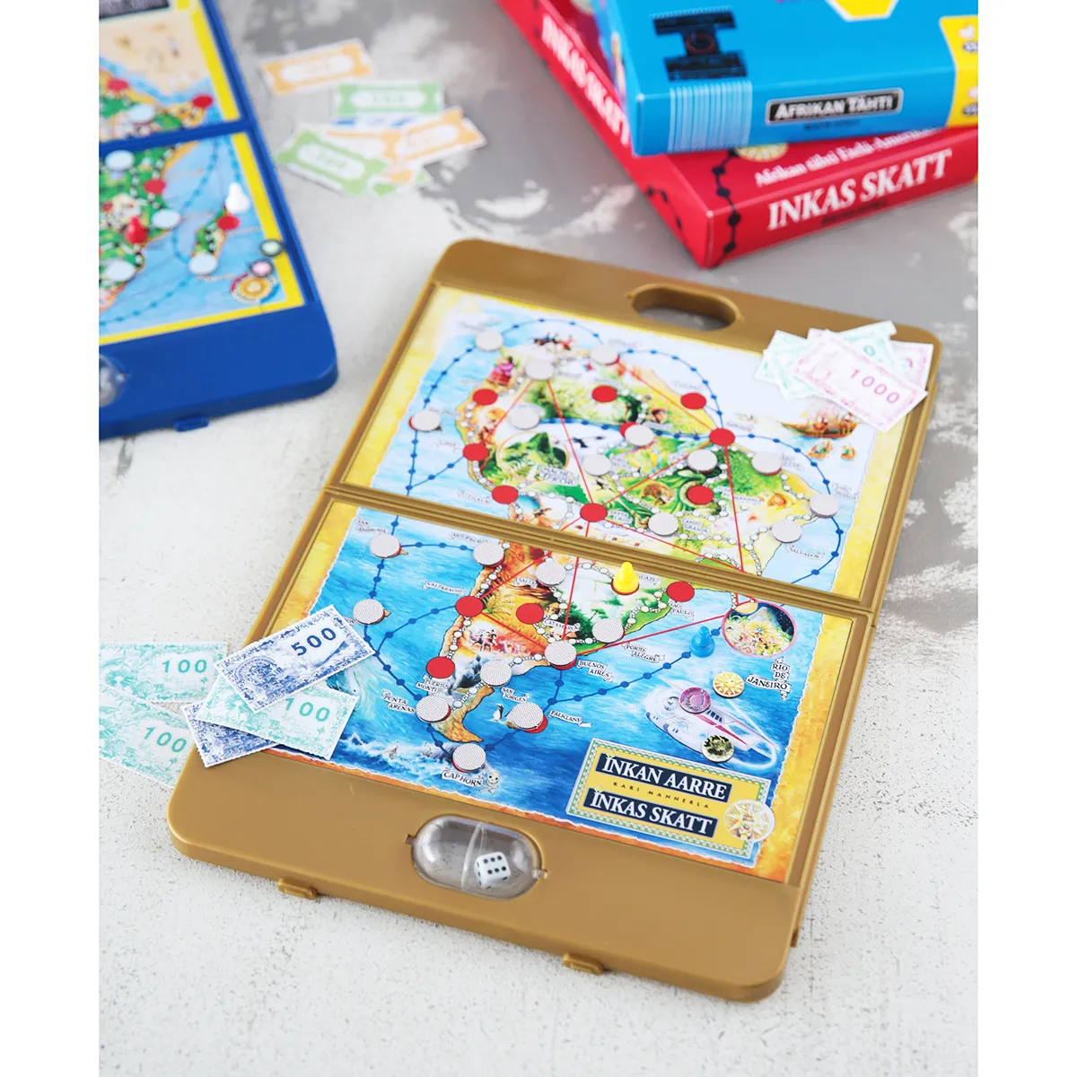 Peliko Inkan Aarre gioco da viaggio magnetico