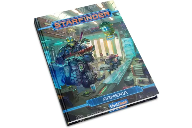 Giochi Uniti Starfinder Armeria manuale equipaggiamento italiano
