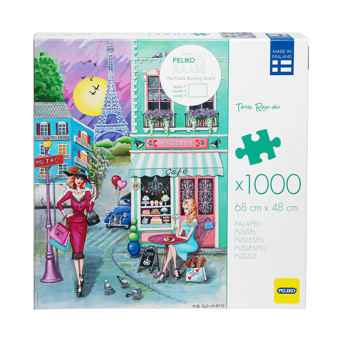 Peliko Terttu Raja-aho Pariisi puzzle 1000 pezzi Parigi