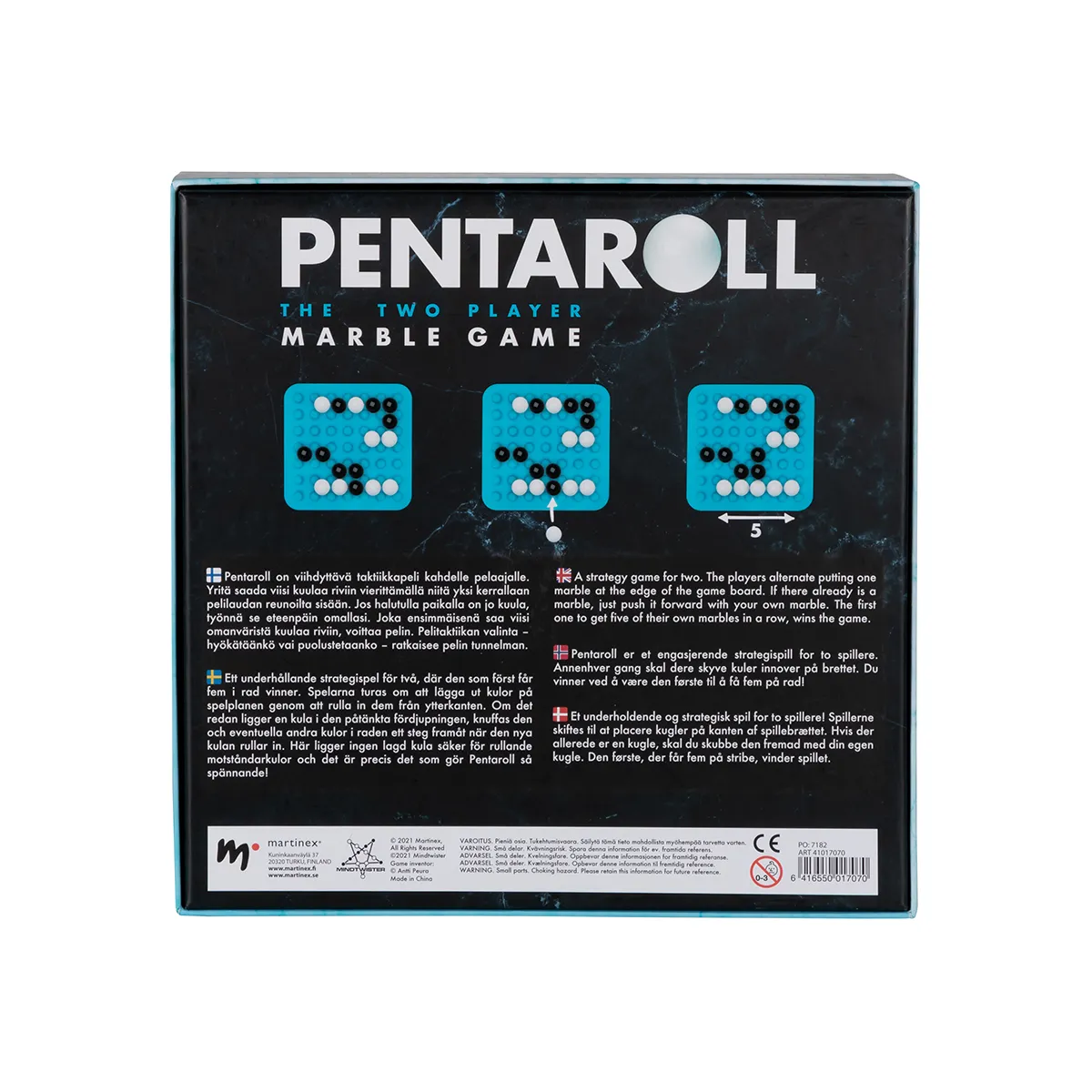 Peliko Pentaroll gioco tattico per 2 giocatori
