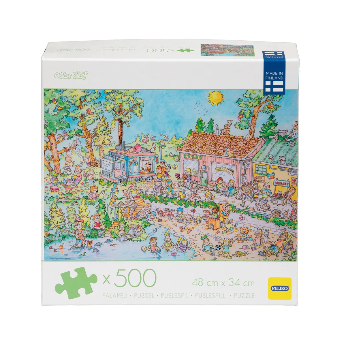 Peliko Kesä puzzle 500 pezzi estate Oskar Eklöf