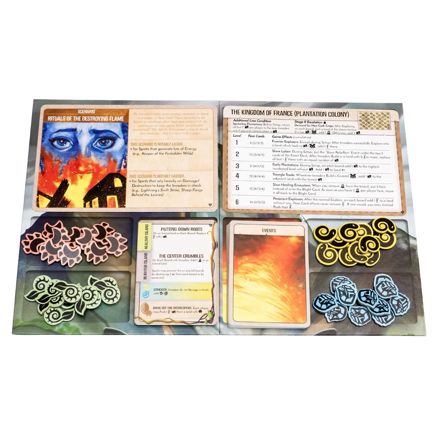 Spirit Island Branch & Claw espansione gioco con eventi