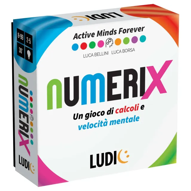Ludic Numerix gioco da tavolo calcolo mentale 8 anni