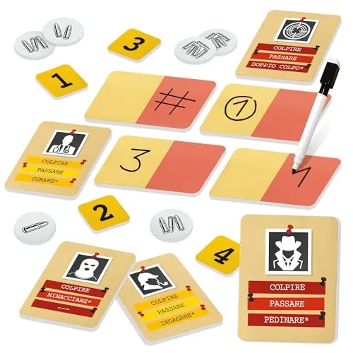 Ludic Deduco Gioco da tavolo 4-8 giocatori ITA