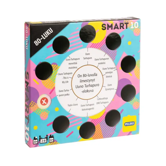 Peliko Smart10 domande anni 80 espansione quiz finlandese