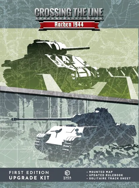 VUCA Simulations Crossing the Line Aachen 1944 upgrade kit mappa