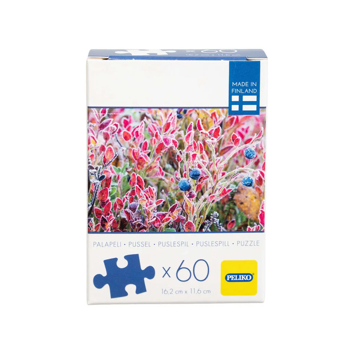 Peliko Minipalapeli 60 pezzi Mustikat mini puzzle mirtilli