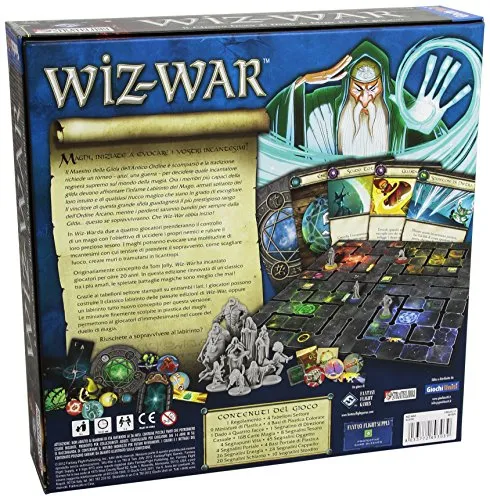 Giochi Uniti Wiz-War gioco da tavolo maghi italiano