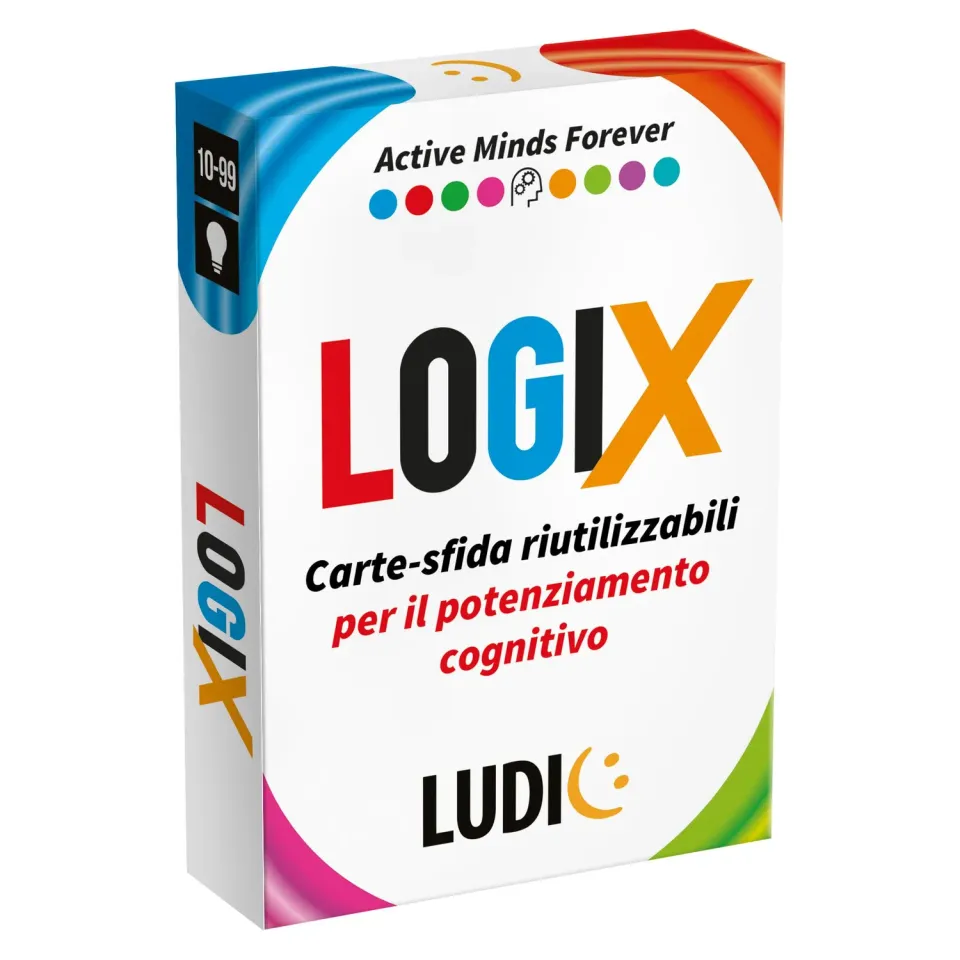 Ludic Cards LogiX gioco logica carte riutilizzabili