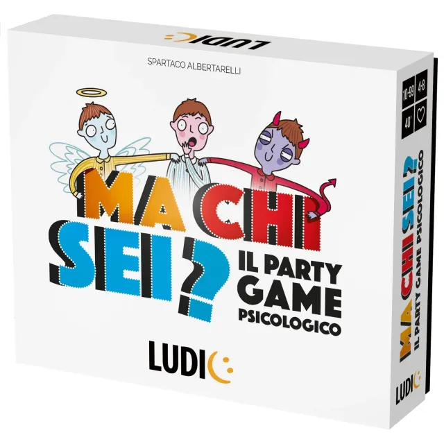Ludic Ma Chi Sei IT53528 gioco società psicologico 4-8 giocatori