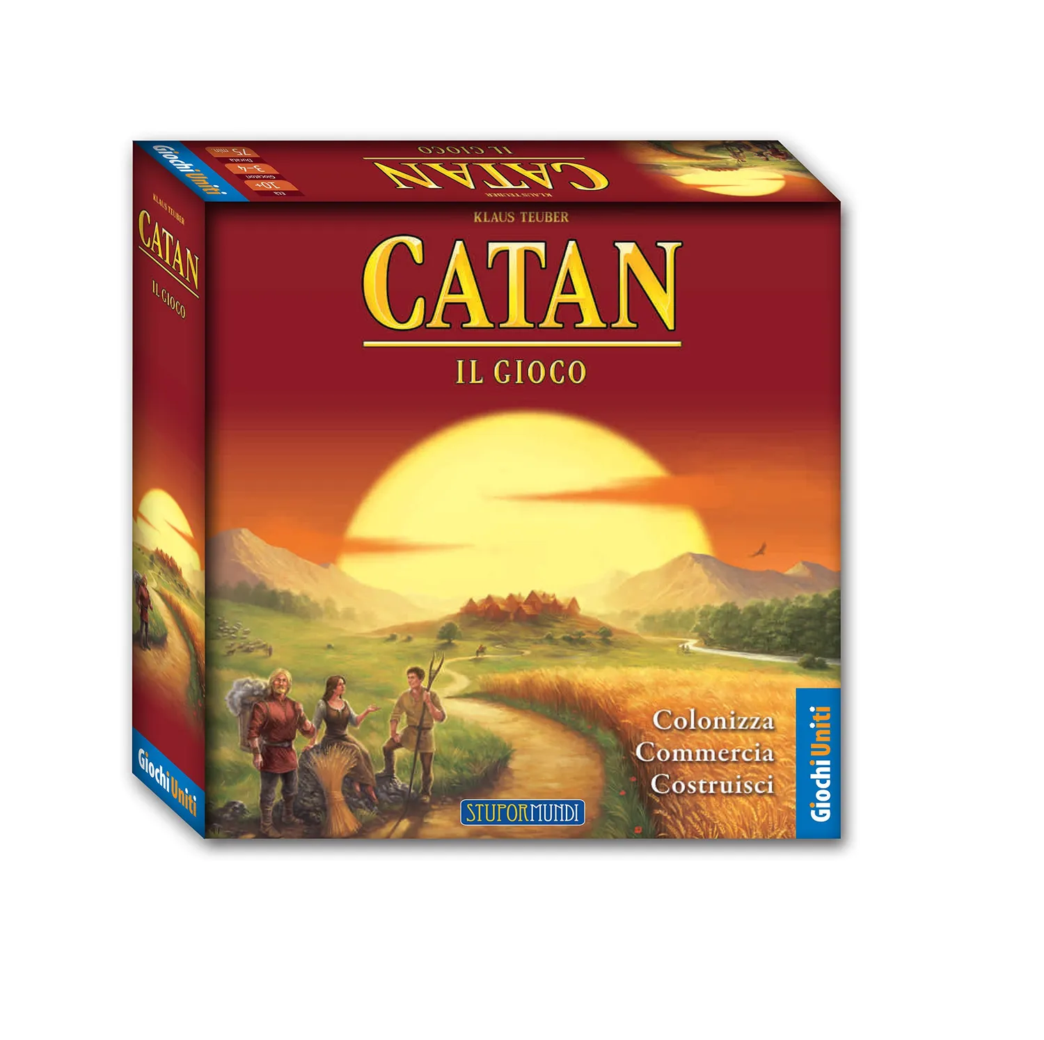 Catan Gioco Base Relaunch gioco da tavolo 3-4 giocatori