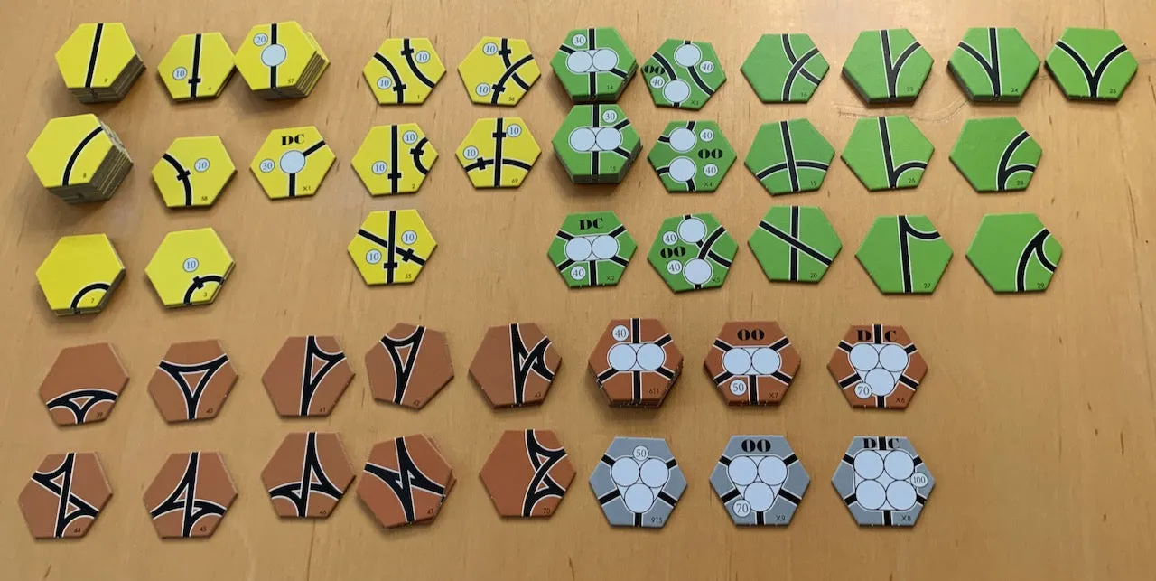 All-Aboard Games 18Chesapeake gioco da tavolo edizione Kickstarter
