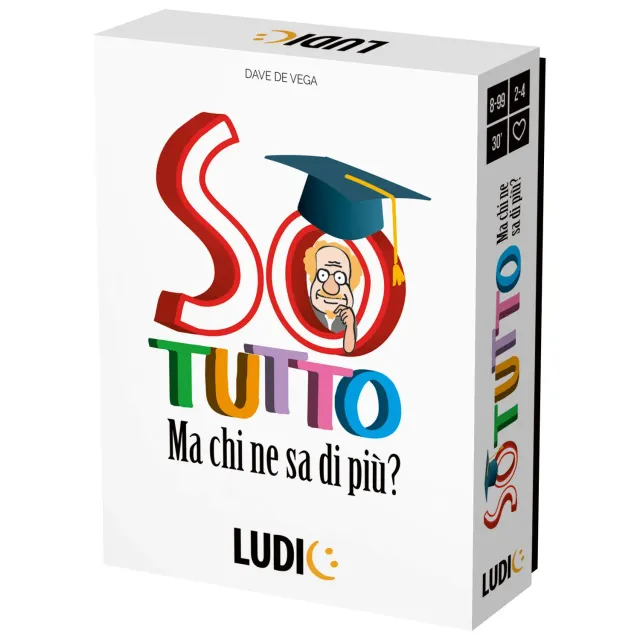Ludic So Tutto Ma Chi Ne Sa Di Più quiz famiglia 2-4 giocatori