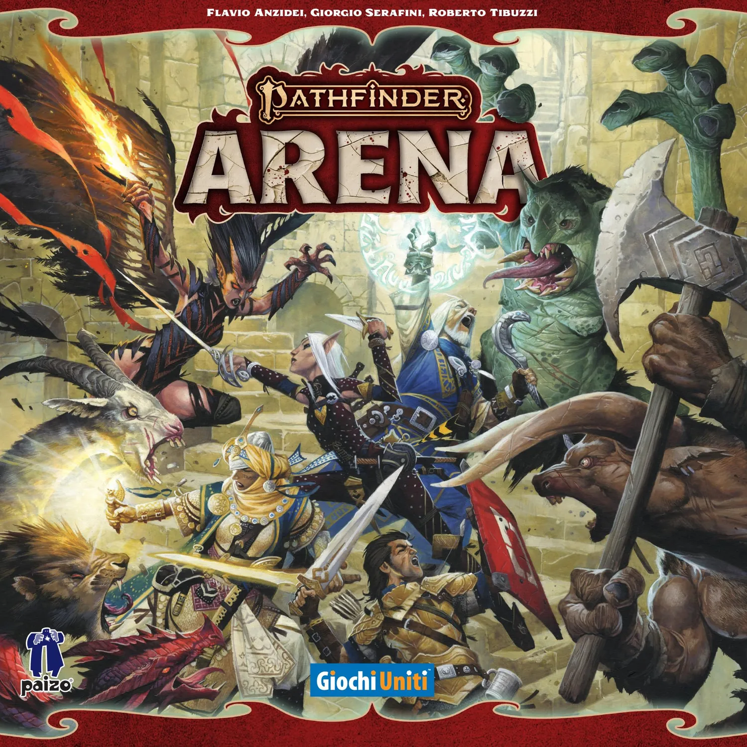 Giochi Uniti Pathfinder Arena Set Base gioco da tavolo cooperativo