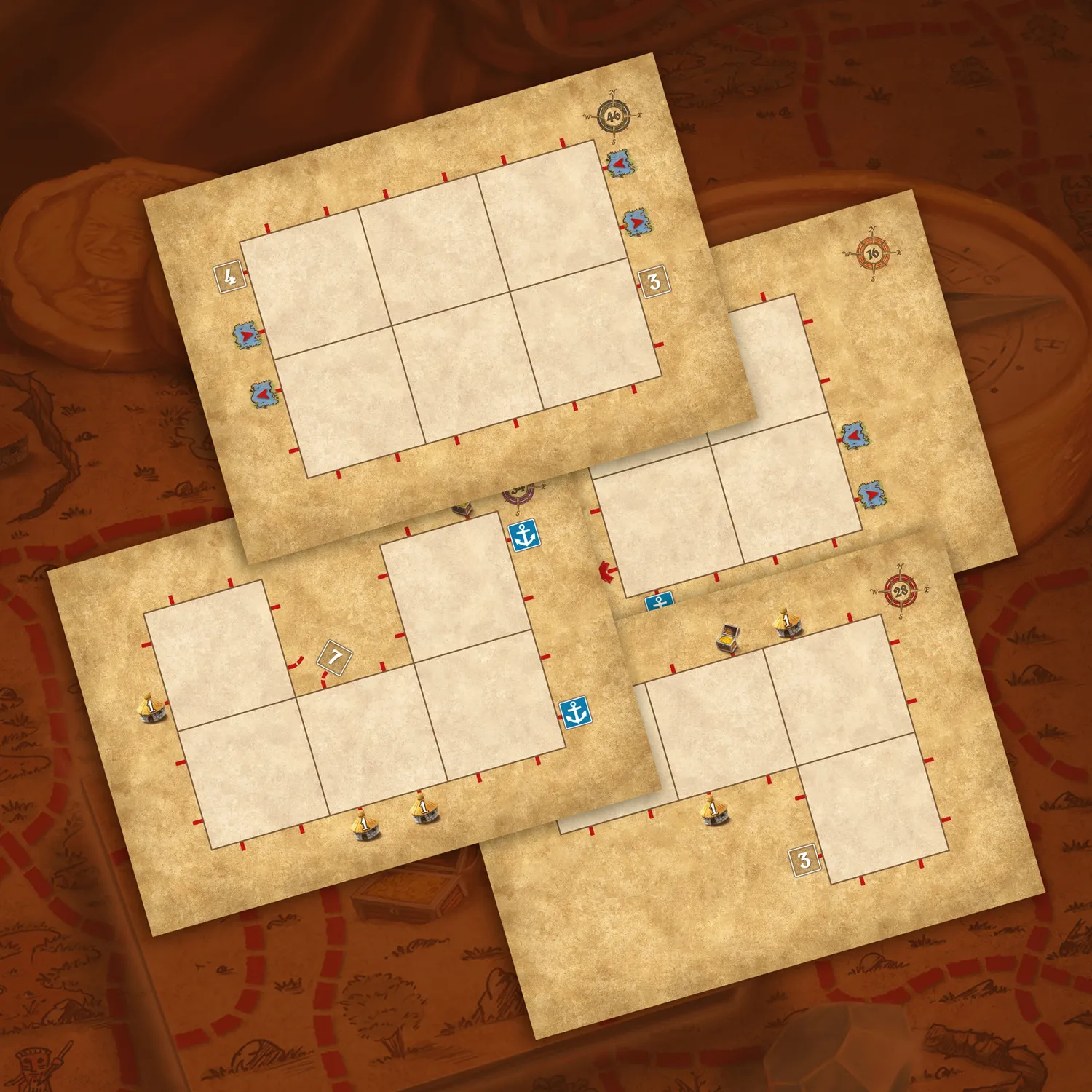 SD Games Brains Mappa del Tesoro puzzle 50 enigmi