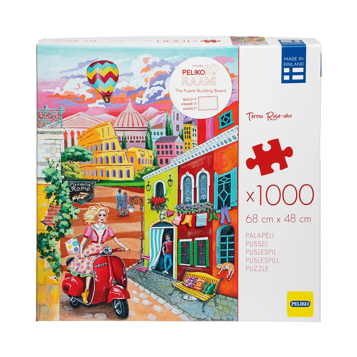 Peliko Terttu Raja-aho Rooma puzzle 1000 pezzi Roma