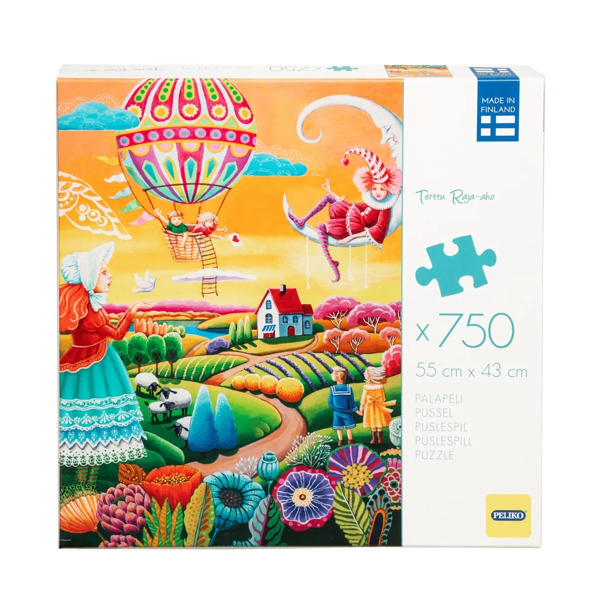 Peliko Raja-aho puzzle 750 pezzi primaverile