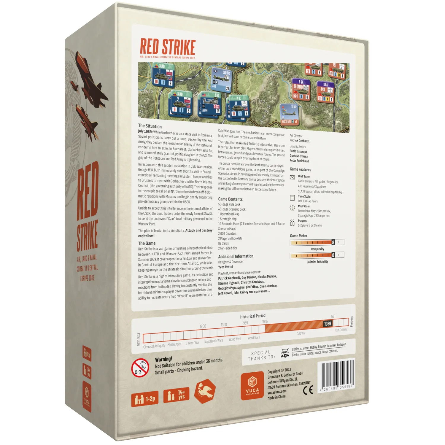 VUCA Simulations Red Strike 1989 wargame NATO Patto Varsavia