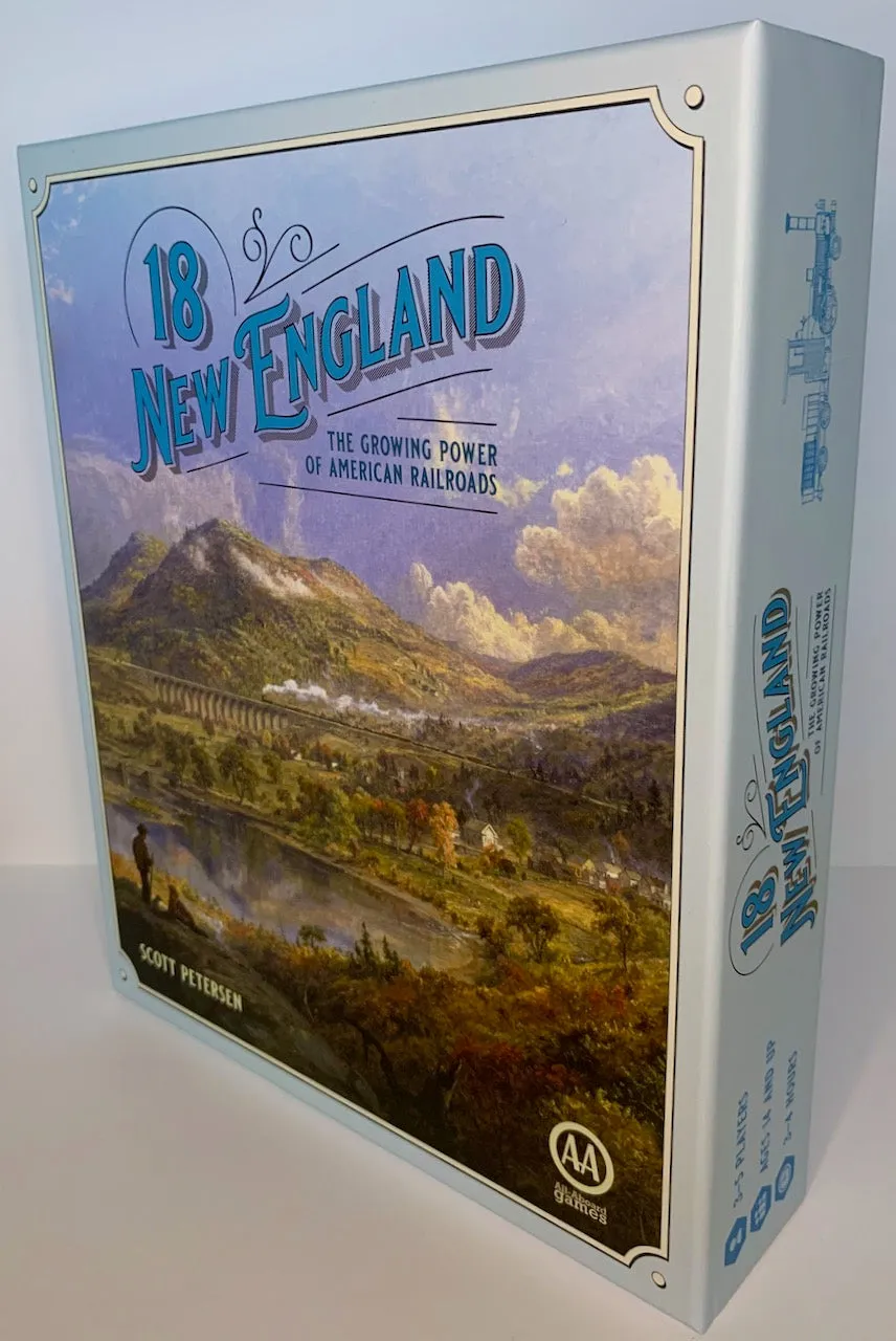 All-Aboard Games 18NewEngland gioco da tavolo ferrovie New England