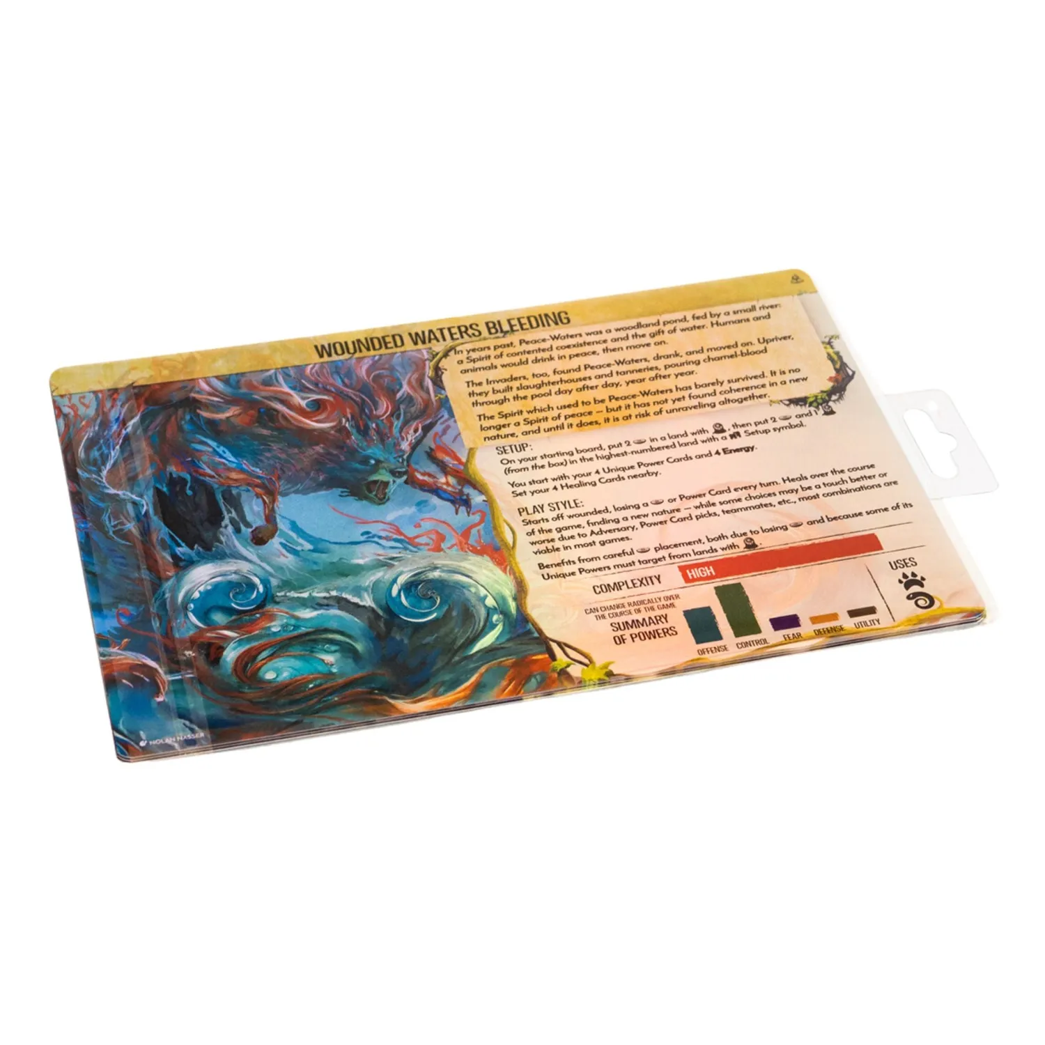 Spirit Island Nature Incarnate Premium Foil pannelli spirito foil 8 spiriti