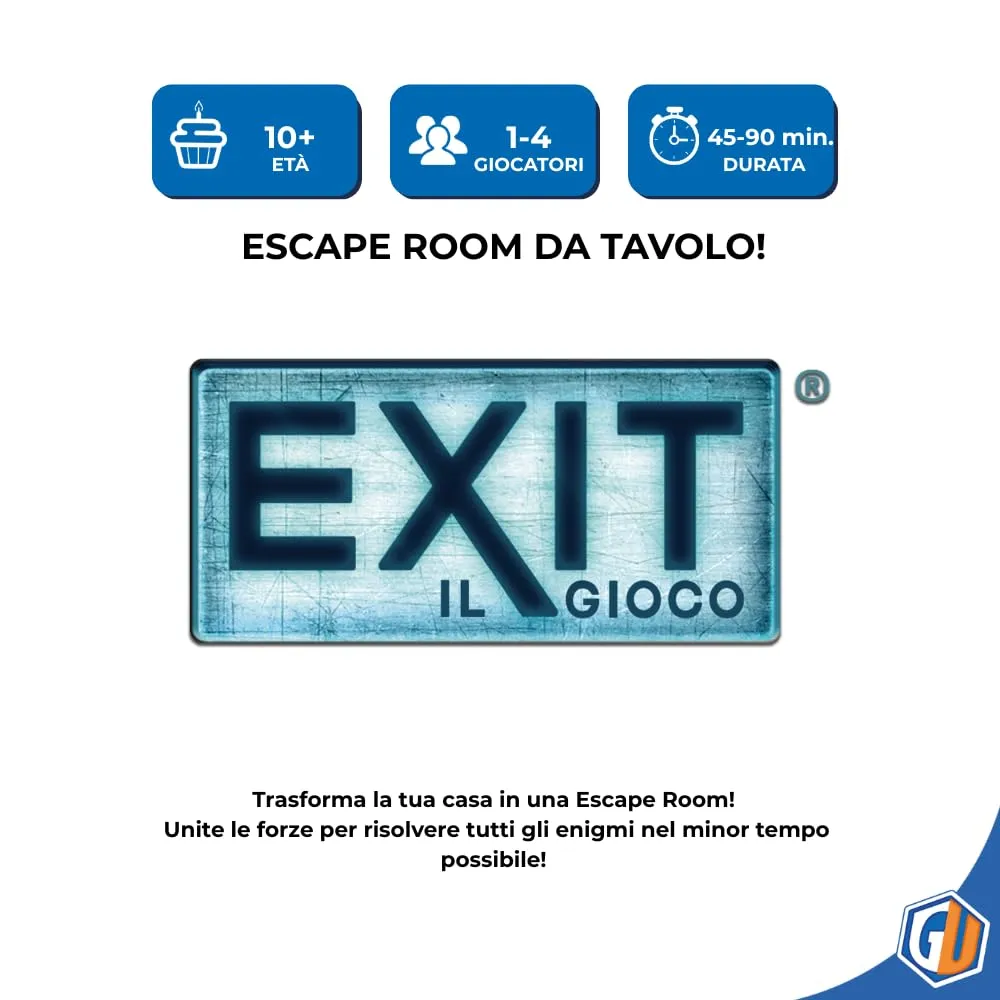 Giochi Uniti Exit Accademia Arti Magiche escape room GU842