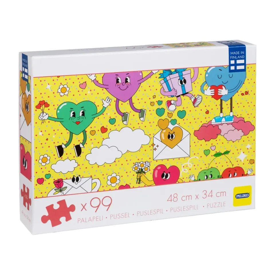 Peliko 99 pezzi Lettere Amore puzzle San Valentino