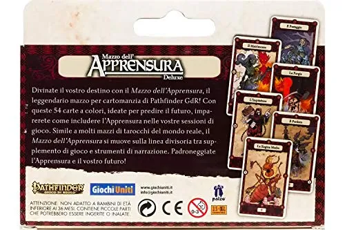 Giochi Uniti Pathfinder Mazzo Apprendista 54 carte divinazione