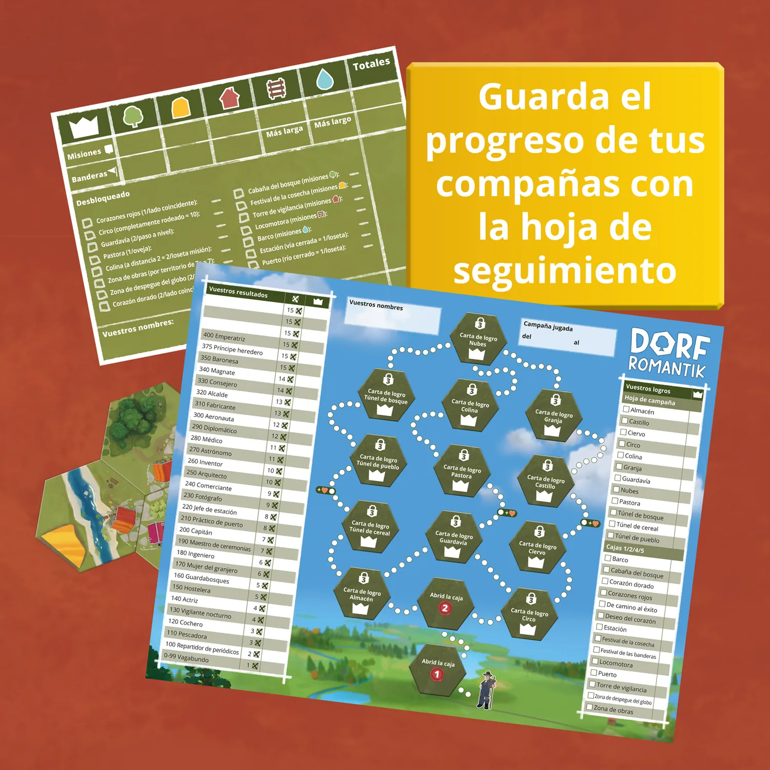 SD Games Dorfromantik gioco da tavolo cooperativo