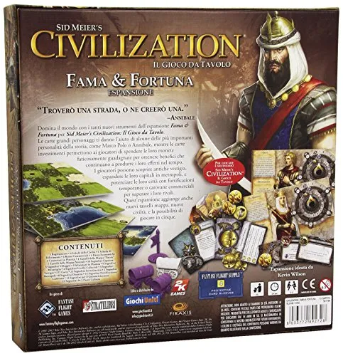 Giochi Uniti Civilization Fama e Fortuna SL0148 espansione