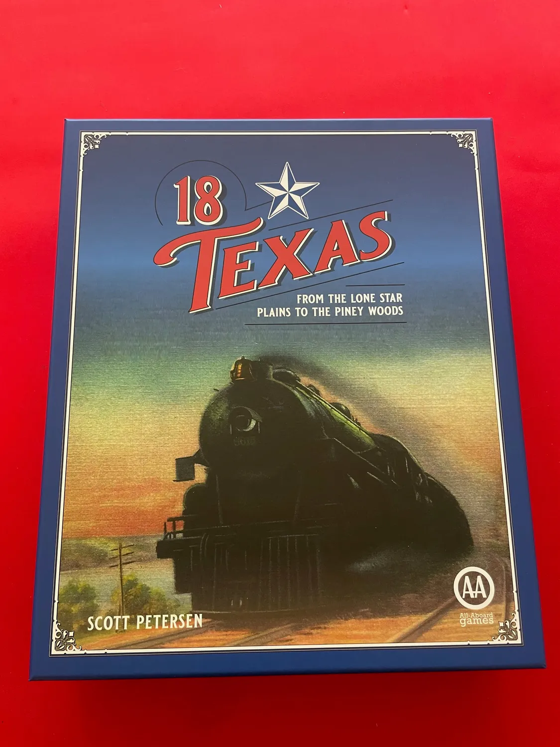 All-Aboard Games 18Texas gioco da tavolo ferroviario introduttivo