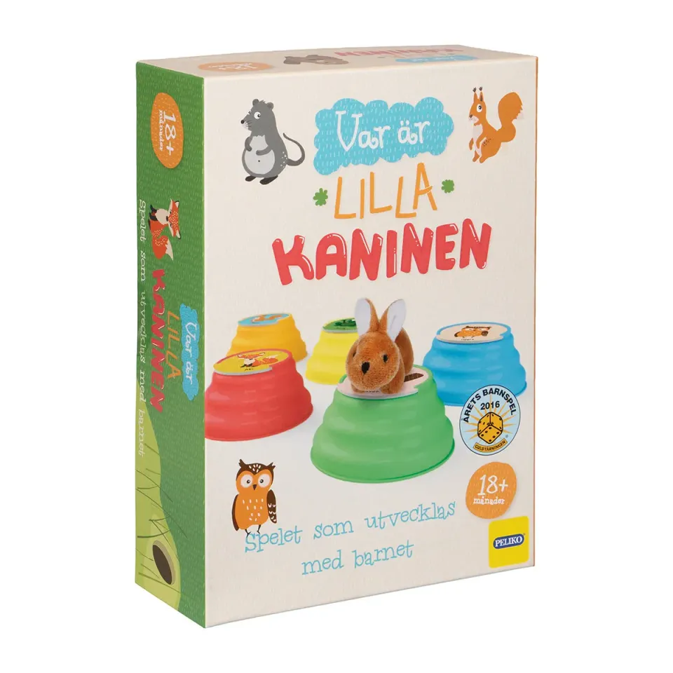 Peliko Lilla Kaninen gioco per bambini 18 mesi+ tazze