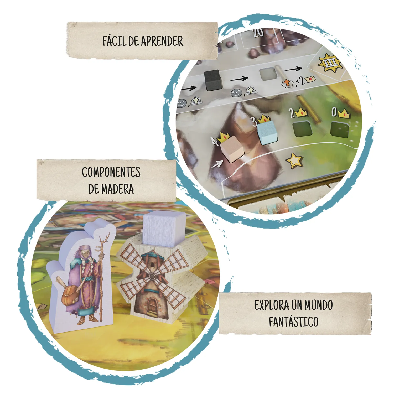 SD Games Haunted Lands gioco tavolo 2-4 giocatori 60 min