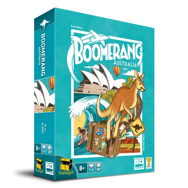 SD Games Boomerang Australia gioco da tavolo viaggi