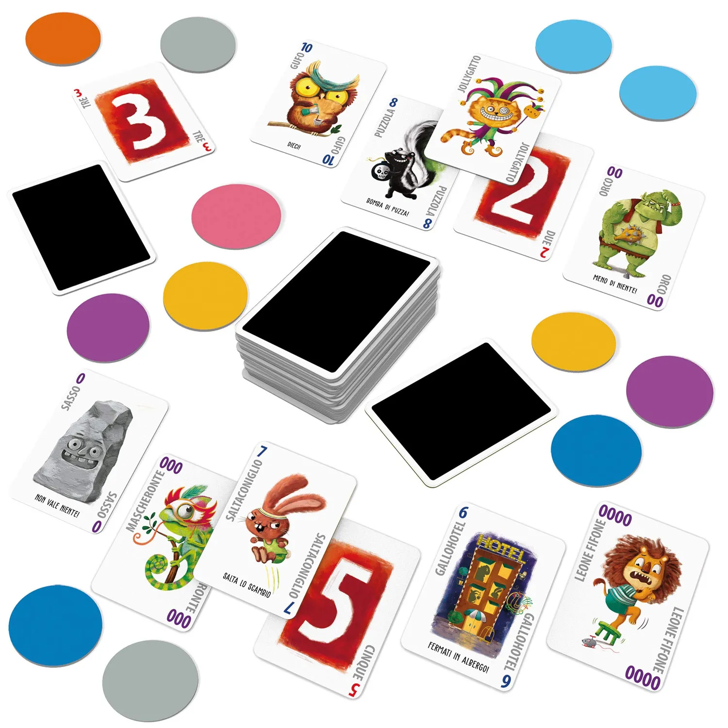 Ludic Dieci gioco di società per famiglia 4-12 giocatori