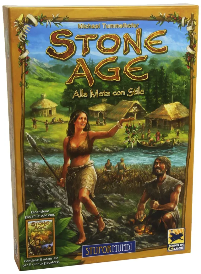 Giochi Uniti Stone Age Alla Meta con Stile 2019 espansione gioielli