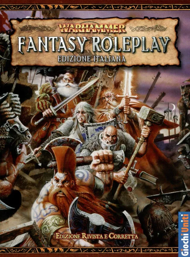 Giochi Uniti Warhammer Fantasy Roleplay gioco di ruolo italiano