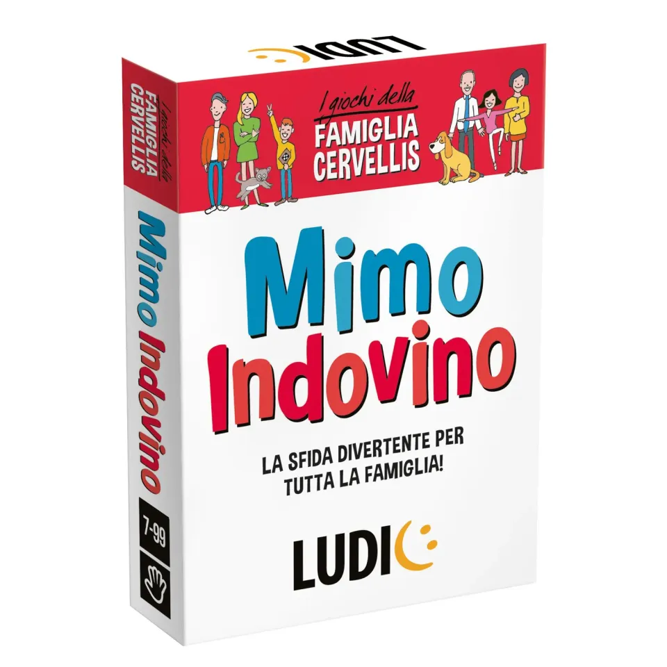 Ludic Famiglia Cervellis Mimo Indovino gioco di carte famiglia