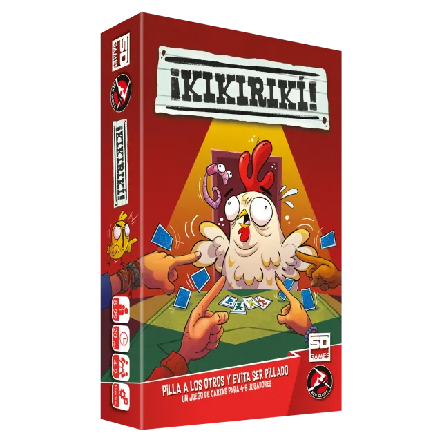 SD Games Kikiriki gioco carte gesti segreti party gallo