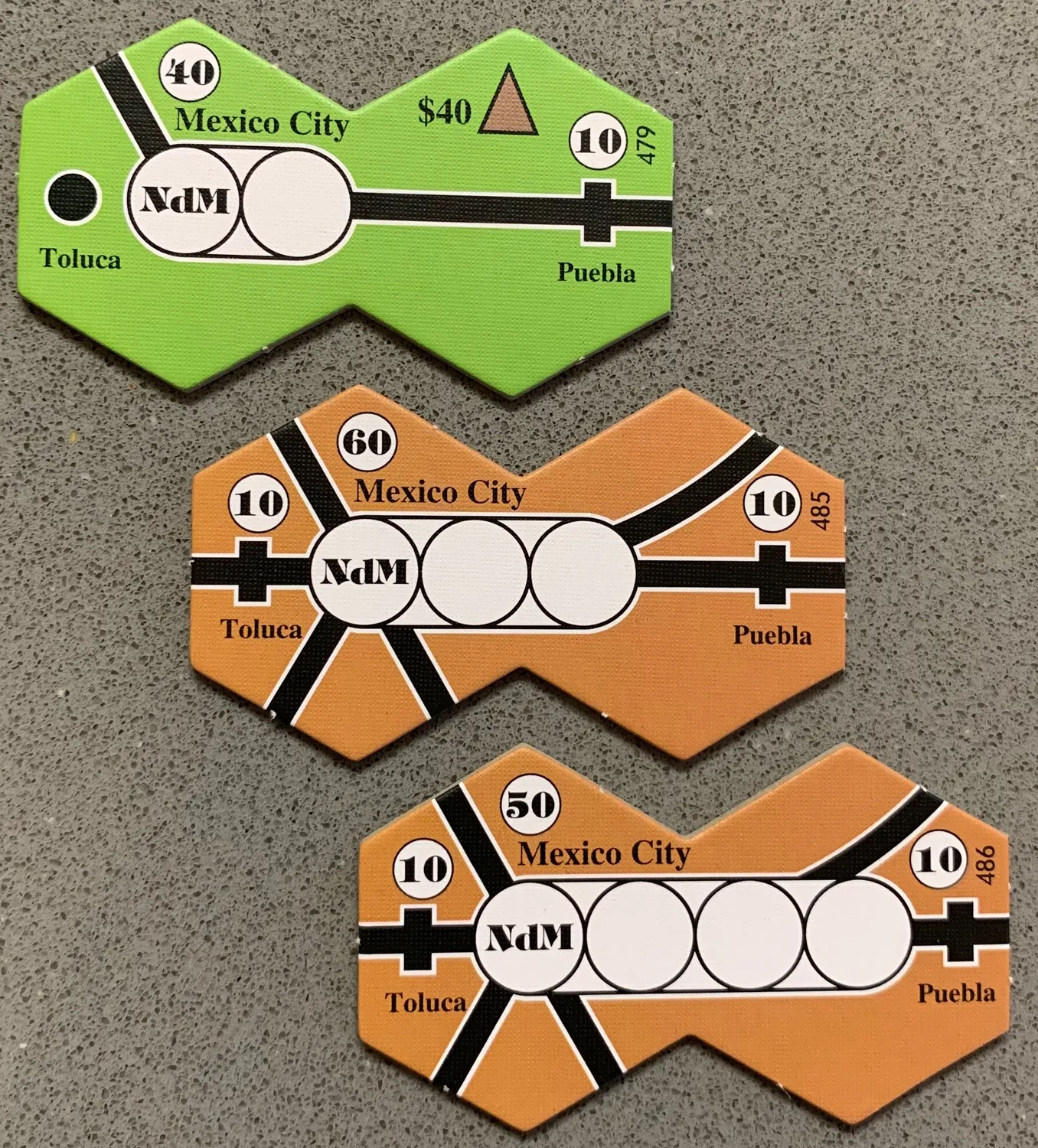 All-Aboard Games 18MEX gioco da tavolo ferrovie Messico