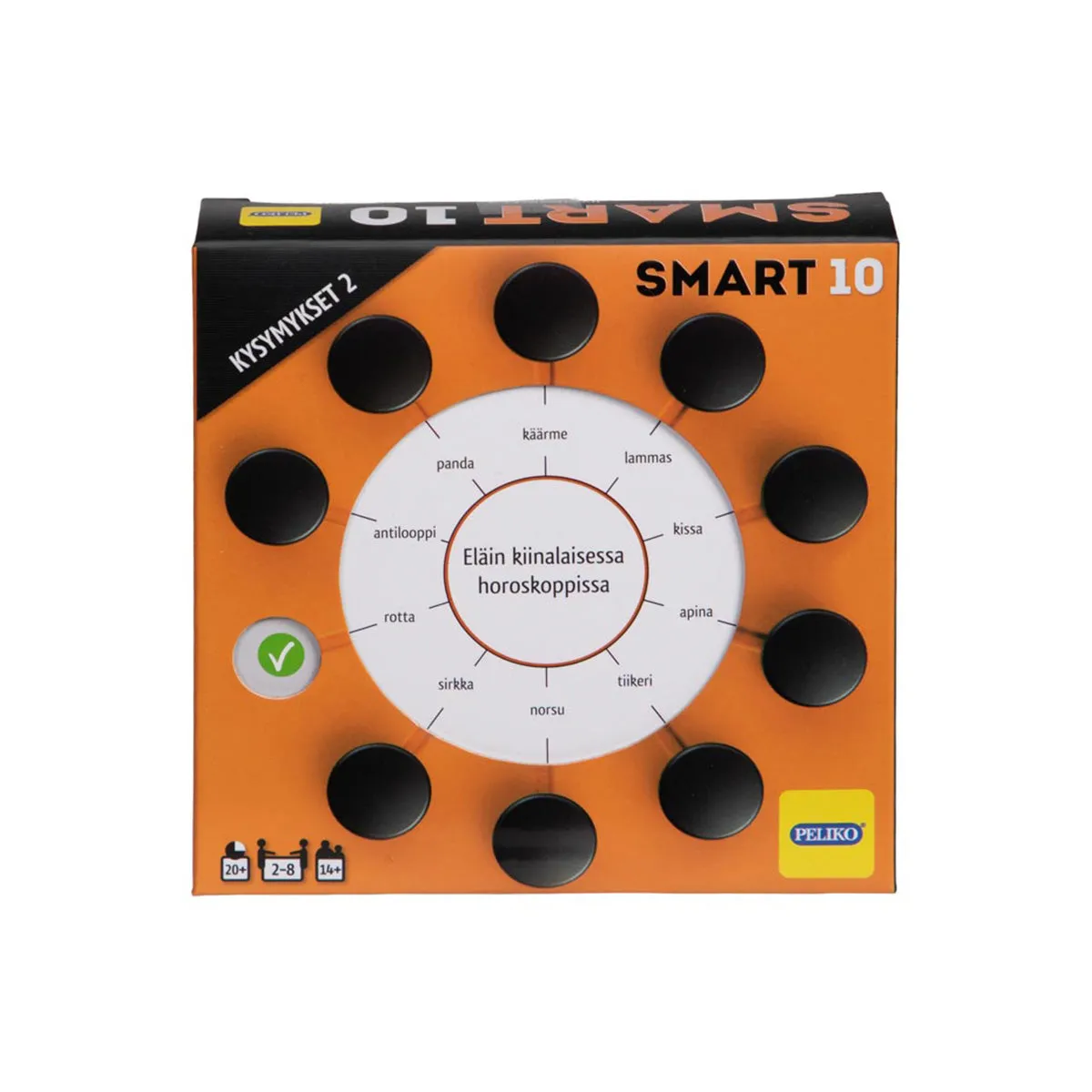 Peliko Smart10 Kysymykset 2 quiz 100 carte espansione
