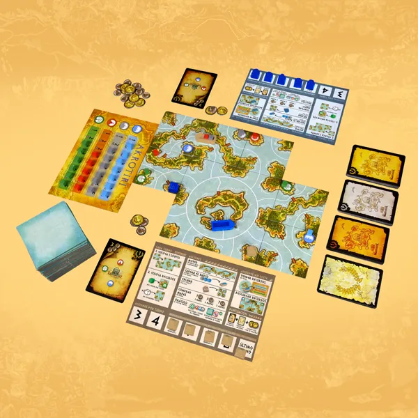 SD Games Akrotiri gioco tavolo mappe esplorazione 2 giocatori