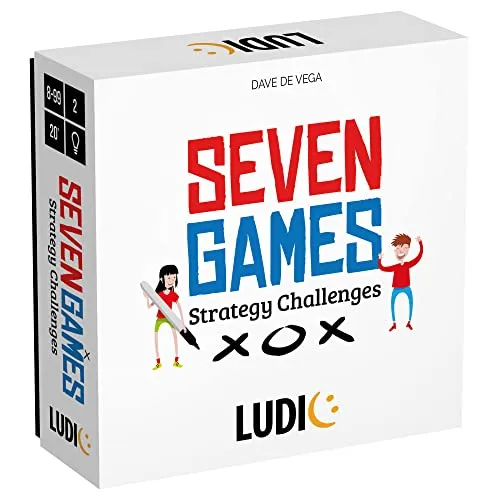 Ludic Seven Games Strategia MU25916 gioco di società 2 giocatori