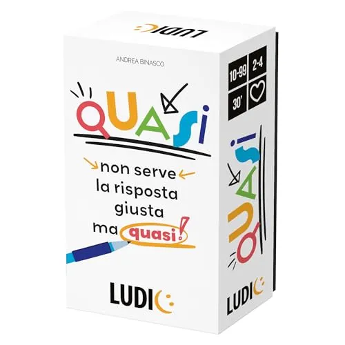 Ludic Quasi IT59995 quiz game vecchia versione 2-4 giocatori