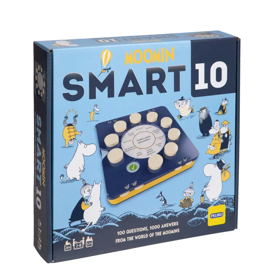 Peliko SMART10 Moomin quiz inglese 50 carte Mumin