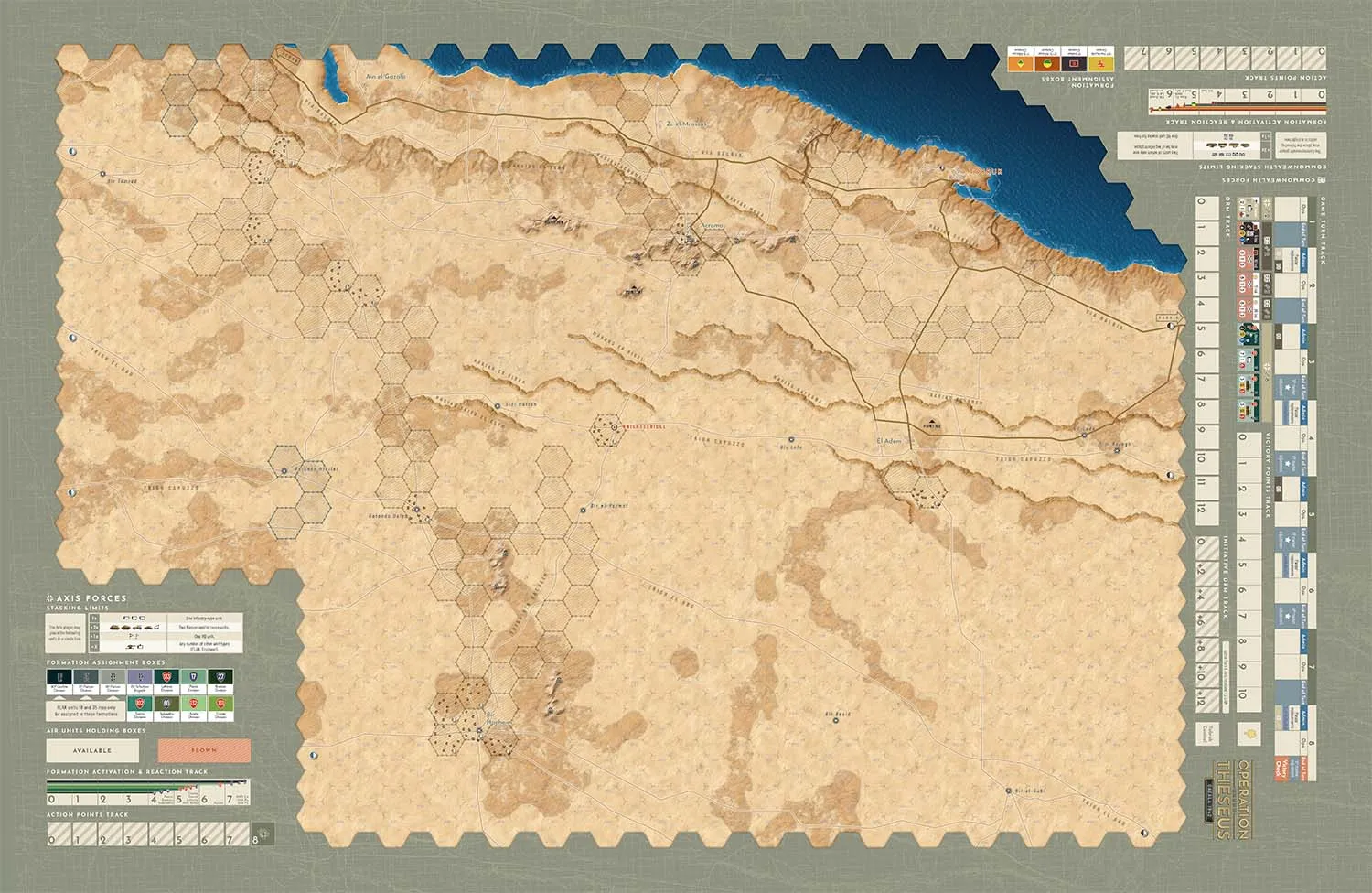 VUCA Simulations Operation Theseus wargame Gazala 1942