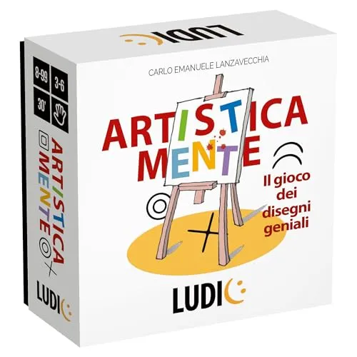 Ludic ArtisticaMente IT60971 gioco disegno 3-6 giocatori