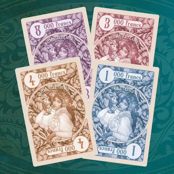SD Games High Society gioco di carte aste lusso