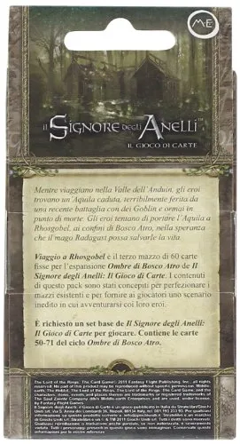 Giochi Uniti Signore Anelli LCG Viaggio a Rhosgobel espansione carte