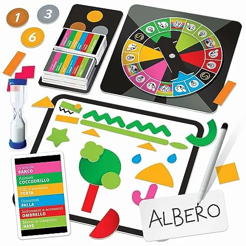 Ludic Saltaidea IT57311 party game pensiero laterale 3-4 giocatori