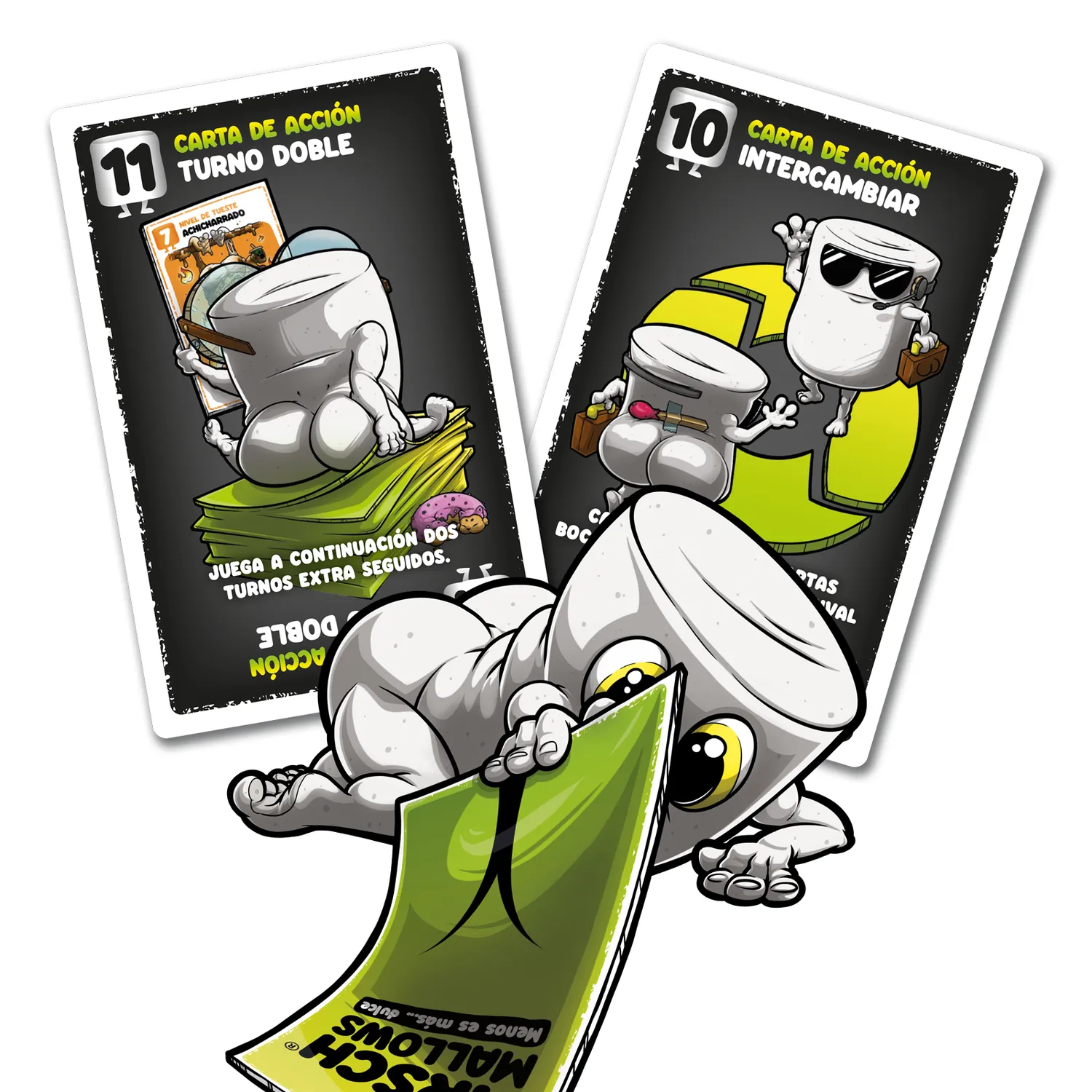 SD Games Arschmallows gioco di carte 65 carte bluff